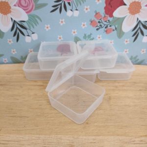 Shop Bead Storage Containers & Organizers! 6x Bead Storage Containers, Tiny Containers, 4x4cm Mini Bead Storage Containers, Clear Seed bead Containers (6xpcs) | Shop jewelry making and beading supplies, tools & findings for DIY jewelry making and crafts. #jewelrymaking #diyjewelry #jewelrycrafts #jewelrysupplies #beading #affiliate #ad