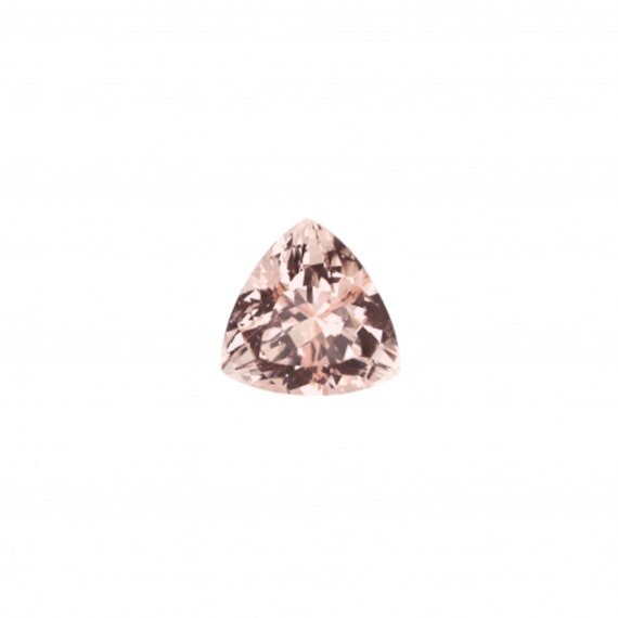 Aaa Morganite Trillion 10mm Approximately 3.25 Carat Single Piece , Pretty Peach Color, A Variety Of Beryl, For Jewelry Making (45342)