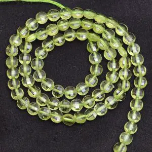 Shop Peridot Bead Shapes! AAA+ Peridot Fancy Coin Faceted Briolettes | Gemstone 4mm Beads 13inch Strand | Natural Peridot Semi Precious Gemstone Loose Coin Briolettes | Natural genuine other-shape Peridot beads for beading and jewelry making.  #jewelry #beads #beadedjewelry #diyjewelry #jewelrymaking #beadstore #beading #affiliate #ad