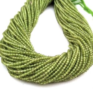 Shop Peridot Rondelle Beads! AAA Quality 1 Strand Natural Rondelle Beads,Micro Faceted Bead,Gemstone Faceted Rondelle Beads,Wholesale Rate,Making Handmade Necklace Beads | Natural genuine rondelle Peridot beads for beading and jewelry making.  #jewelry #beads #beadedjewelry #diyjewelry #jewelrymaking #beadstore #beading #affiliate #ad