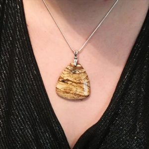 Shop Picture Jasper Pendants! African Queen Picture Jasper  Pendant with Sterling Silver Art Deco Bail | Natural genuine Picture Jasper pendants. Buy crystal jewelry, handmade handcrafted artisan jewelry for women.  Unique handmade gift ideas. #jewelry #beadedpendants #beadedjewelry #gift #shopping #handmadejewelry #fashion #style #product #pendants #affiliate #ad