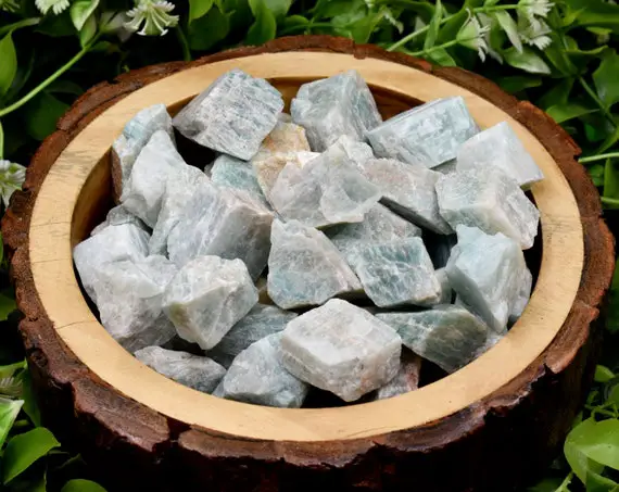 Amazonite Rough Natural Stones 1 Inch Amazonite Raw Stones Pack Size 1,2,5, 100 Grams And 200 Grams