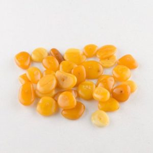 Shop Amber Beads! Amber Butterscotch Baltic Antique Pebble Beads, Butterscotch Amber Pebble Beads, Egg Yolk Amber Pebble Beads, 10mm, Center Drilled, 10 Piece | Natural genuine beads Amber beads for beading and jewelry making.  #jewelry #beads #beadedjewelry #diyjewelry #jewelrymaking #beadstore #beading #affiliate #ad
