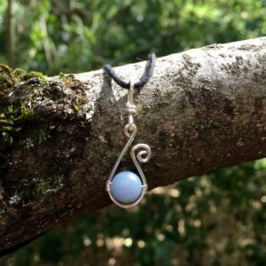 Shop Angelite Necklaces! Angelite Necklace, Angelite Jewellery, Angelite Gifts | Natural genuine Angelite necklaces. Buy crystal jewelry, handmade handcrafted artisan jewelry for women.  Unique handmade gift ideas. #jewelry #beadednecklaces #beadedjewelry #gift #shopping #handmadejewelry #fashion #style #product #necklaces #affiliate #ad