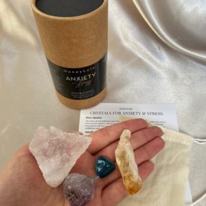 Shop Crystal Healing Kits! Anxiety & Stress Crystal Healing Kit | Crystal Kit | Self Care | Mental Health Gift | Healing Crystals | Shop jewelry making and beading supplies, tools & findings for DIY jewelry making and crafts. #jewelrymaking #diyjewelry #jewelrycrafts #jewelrysupplies #beading #affiliate #ad