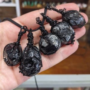 Apache Tear Necklace | Natural genuine Apache Tears necklaces. Buy crystal jewelry, handmade handcrafted artisan jewelry for women.  Unique handmade gift ideas. #jewelry #beadednecklaces #beadedjewelry #gift #shopping #handmadejewelry #fashion #style #product #necklaces #affiliate #ad