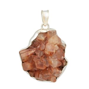 Shop Aragonite Pendants! aragonite star cluster pendant sterling silver raw cluster – Healing crystals and stones – brown aragonite cluster – aragonite necklace 136 | Natural genuine Aragonite pendants. Buy crystal jewelry, handmade handcrafted artisan jewelry for women.  Unique handmade gift ideas. #jewelry #beadedpendants #beadedjewelry #gift #shopping #handmadejewelry #fashion #style #product #pendants #affiliate #ad