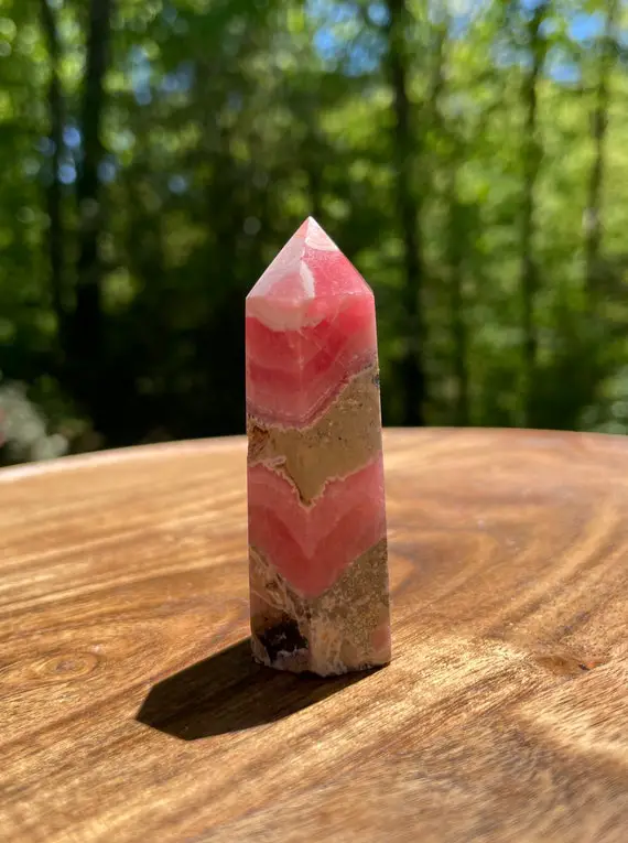 Awesome Rhodochrosite Point *unconditional Love *relaxation *self-worth *compassion *healing