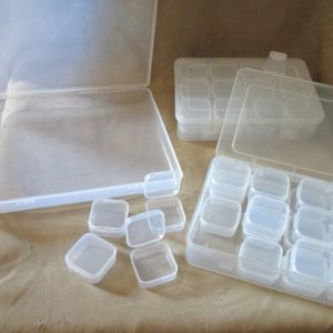 Shop Bead Storage Containers & Organizers! Bead Organizers, Plastic Storage Cases, Larger Sized Bead Containers – multiple sizes | Shop jewelry making and beading supplies, tools & findings for DIY jewelry making and crafts. #jewelrymaking #diyjewelry #jewelrycrafts #jewelrysupplies #beading #affiliate #ad