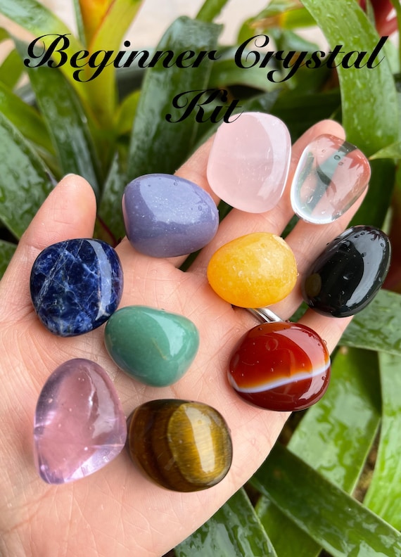 10-piece Crystal Starter Kit: Healing Crystals And Stones