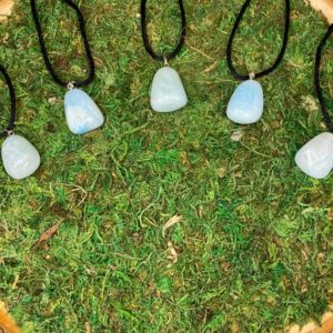 Shop Aragonite Necklaces! Blue Aragonite Necklace | Natural genuine Aragonite necklaces. Buy crystal jewelry, handmade handcrafted artisan jewelry for women.  Unique handmade gift ideas. #jewelry #beadednecklaces #beadedjewelry #gift #shopping #handmadejewelry #fashion #style #product #necklaces #affiliate #ad