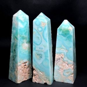Shop Aragonite Points & Wands! Blue Aragonite Tower with Golden Brown Iron Oxide-900 Gram-158*37*28 mm | Natural genuine stones & crystals in various shapes & sizes. Buy raw cut, tumbled, or polished gemstones for making jewelry or crystal healing energy vibration raising reiki stones. #crystals #gemstones #crystalhealing #crystalsandgemstones #energyhealing #affiliate #ad