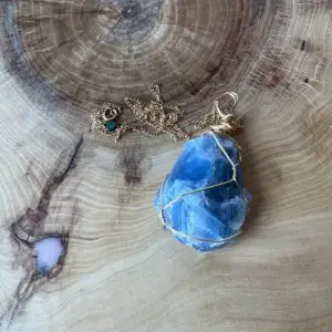 Shop Blue Calcite Necklaces! Pink Quartz Necklace | Natural genuine Blue Calcite necklaces. Buy crystal jewelry, handmade handcrafted artisan jewelry for women.  Unique handmade gift ideas. #jewelry #beadednecklaces #beadedjewelry #gift #shopping #handmadejewelry #fashion #style #product #necklaces #affiliate #ad