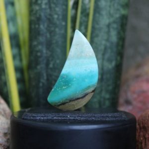 Shop Petrified Wood Cabochons! Blue opalized Petrified wood cabochon | Natural genuine stones & crystals in various shapes & sizes. Buy raw cut, tumbled, or polished gemstones for making jewelry or crystal healing energy vibration raising reiki stones. #crystals #gemstones #crystalhealing #crystalsandgemstones #energyhealing #affiliate #ad