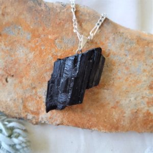 Shop Black Tourmaline Pendants! Crystal Pendant Jewellery // Black Tourmaline Raw Natural Healing Activation Energy Metaphysical Spirituality Meditation | Natural genuine Black Tourmaline pendants. Buy crystal jewelry, handmade handcrafted artisan jewelry for women.  Unique handmade gift ideas. #jewelry #beadedpendants #beadedjewelry #gift #shopping #handmadejewelry #fashion #style #product #pendants #affiliate #ad