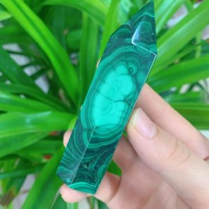 Shop Malachite Points & Wands! Amazing Rare Malachite Tower, Massive Cacbochon Malachite Mineral Obelisk Gemstone, High Quality Malachite Rock, Crystal Grid Collection | Natural genuine stones & crystals in various shapes & sizes. Buy raw cut, tumbled, or polished gemstones for making jewelry or crystal healing energy vibration raising reiki stones. #crystals #gemstones #crystalhealing #crystalsandgemstones #energyhealing #affiliate #ad