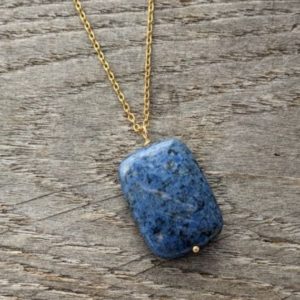 Shop Dumortierite Necklaces! dumortierite necklace | Natural genuine Dumortierite necklaces. Buy crystal jewelry, handmade handcrafted artisan jewelry for women.  Unique handmade gift ideas. #jewelry #beadednecklaces #beadedjewelry #gift #shopping #handmadejewelry #fashion #style #product #necklaces #affiliate #ad