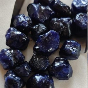 Extra Large Natural Blue Sapphire Raw/Blue Sapphire Rough/Blue Sapphire Gemstone/Sapphire Raw/September Birthstone/11 to 20 Mm | Natural genuine stones & crystals in various shapes & sizes. Buy raw cut, tumbled, or polished gemstones for making jewelry or crystal healing energy vibration raising reiki stones. #crystals #gemstones #crystalhealing #crystalsandgemstones #energyhealing #affiliate #ad