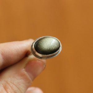 Shop Golden Obsidian Rings! Golden Obsidian Ring – East West Oval Ring – Elegant Golden Ring – Unique Silversmith Ring | Natural genuine Golden Obsidian rings, simple unique handcrafted gemstone rings. #rings #jewelry #shopping #gift #handmade #fashion #style #affiliate #ad