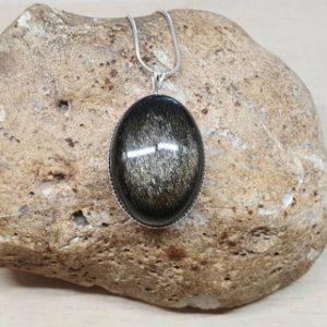 Shop Golden Obsidian Pendants! Golden sheen Obsidian pendant. Reiki jewelry uk. Semi precious stone. 25x18mm. 925 Sterling silver necklaces for women. Empowered crystals | Natural genuine Golden Obsidian pendants. Buy crystal jewelry, handmade handcrafted artisan jewelry for women.  Unique handmade gift ideas. #jewelry #beadedpendants #beadedjewelry #gift #shopping #handmadejewelry #fashion #style #product #pendants #affiliate #ad