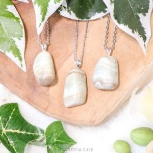 Shop Aragonite Pendants! Green Aragonite Pendant Necklace – Sterling Silver 925 Stamped Eye Ring Raw Stone Crystal Jewelry Gemstone Gift Her Him Women Men Cord Chain | Natural genuine Aragonite pendants. Buy crystal jewelry, handmade handcrafted artisan jewelry for women.  Unique handmade gift ideas. #jewelry #beadedpendants #beadedjewelry #gift #shopping #handmadejewelry #fashion #style #product #pendants #affiliate #ad