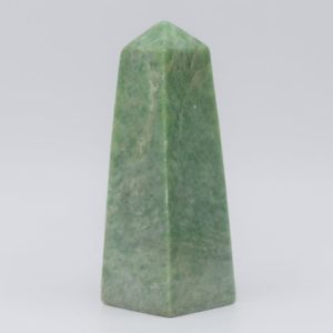 Shop Garnet Points & Wands! Green Grossular Garnet Tower Obelisk | Natural genuine stones & crystals in various shapes & sizes. Buy raw cut, tumbled, or polished gemstones for making jewelry or crystal healing energy vibration raising reiki stones. #crystals #gemstones #crystalhealing #crystalsandgemstones #energyhealing #affiliate #ad