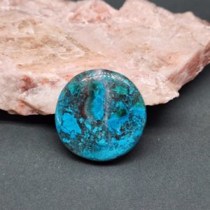 Shop Chrysocolla Cabochons! Handcut Inspiration Mine Gem Silica Chrysocolla Cabochon | Natural genuine stones & crystals in various shapes & sizes. Buy raw cut, tumbled, or polished gemstones for making jewelry or crystal healing energy vibration raising reiki stones. #crystals #gemstones #crystalhealing #crystalsandgemstones #energyhealing #affiliate #ad