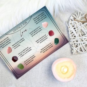 Shop Healing Stones Charts! Healing Crystals For Love | Printable card lists 6 stones that bring love, compassion, and forgiveness along with the crystal meanings | Shop jewelry making and beading supplies, tools & findings for DIY jewelry making and crafts. #jewelrymaking #diyjewelry #jewelrycrafts #jewelrysupplies #beading #affiliate #ad