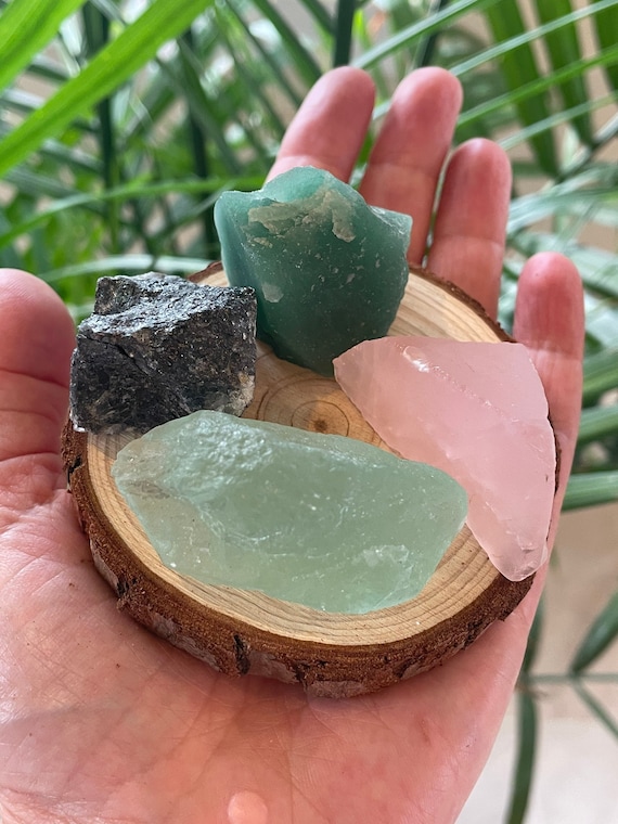 Heart Chakra Crystal Set Raw Healing Crystal Kit Rough Heart Chakra Stone Set Healing Crystals And Stones + Crystal Description Card Heart Chakra Crystal Set Raw Healing Crystal Kit Rough Heart Chakra Stone Set Healing Crystals And Stones + Crystal Description Card
