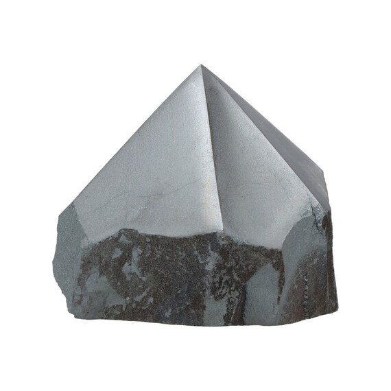 Hematite Crystal Polished Point, Black Crystal, Unique & Special Crystal Form, From Brazil, Ethical, Natural, High Quality A+ Grade