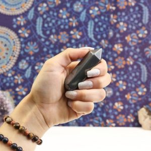 Hematite Massage Wand | Hematite Crystal | Natural genuine stones & crystals in various shapes & sizes. Buy raw cut, tumbled, or polished gemstones for making jewelry or crystal healing energy vibration raising reiki stones. #crystals #gemstones #crystalhealing #crystalsandgemstones #energyhealing #affiliate #ad