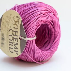 Shop Hemp Twine! Pink Hemp Twine 1mm, macrame jewelry supplies, unraveled ball | Shop jewelry making and beading supplies, tools & findings for DIY jewelry making and crafts. #jewelrymaking #diyjewelry #jewelrycrafts #jewelrysupplies #beading #affiliate #ad