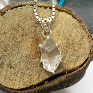Shop Herkimer Diamond Pendants! Herkimer Diamond Pendant, Herkimer Necklace, 925 Sterling Silver Pendant, Diamond Quartz Pendant, Silver Pendant,Tiny Pendant,Dainty Pendant | Natural genuine Herkimer Diamond pendants. Buy crystal jewelry, handmade handcrafted artisan jewelry for women.  Unique handmade gift ideas. #jewelry #beadedpendants #beadedjewelry #gift #shopping #handmadejewelry #fashion #style #product #pendants #affiliate #ad