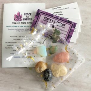 Shop Crystal Healing Kits! Hope In Hard Times Crystal Healing Kit – Metaphysical Healing – Hope Gift – Encouragement Gift – Dealing with Loss Gift | Shop jewelry making and beading supplies, tools & findings for DIY jewelry making and crafts. #jewelrymaking #diyjewelry #jewelrycrafts #jewelrysupplies #beading #affiliate #ad