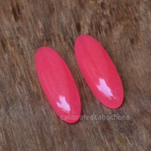 Shop Jade Cabochons! Jade stone, Pink Jade 10×30 mm long cushion flat back cabochon, wholesale gemstone, pair gemstone, jade, cabochons, loose cabochon, stones | Natural genuine stones & crystals in various shapes & sizes. Buy raw cut, tumbled, or polished gemstones for making jewelry or crystal healing energy vibration raising reiki stones. #crystals #gemstones #crystalhealing #crystalsandgemstones #energyhealing #affiliate #ad