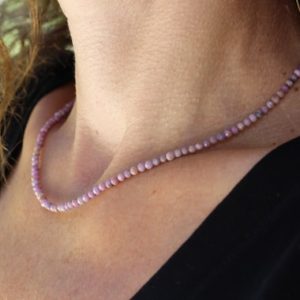 Shop Lepidolite Necklaces! Lepidolite necklace, Lepidolite choker, beaded choker, dainty beaded necklace, dainty choker necklace, dainty necklace, necklace set | Natural genuine Lepidolite necklaces. Buy crystal jewelry, handmade handcrafted artisan jewelry for women.  Unique handmade gift ideas. #jewelry #beadednecklaces #beadedjewelry #gift #shopping #handmadejewelry #fashion #style #product #necklaces #affiliate #ad