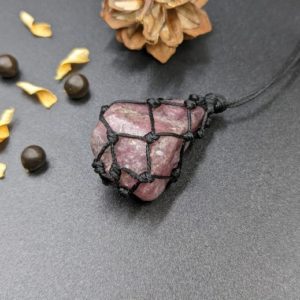 Shop Lepidolite Necklaces! Lepidolite Necklace • Genuine Stone Pendant, Healing Crystal for Wisdom• Heart Chakra, Emotional Balance • Natural• Libra gift • Her and Him | Natural genuine Lepidolite necklaces. Buy crystal jewelry, handmade handcrafted artisan jewelry for women.  Unique handmade gift ideas. #jewelry #beadednecklaces #beadedjewelry #gift #shopping #handmadejewelry #fashion #style #product #necklaces #affiliate #ad