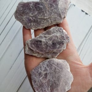 Shop Raw & Rough Lepidolite Stones! Lepidolite, raw lepidolite, lepidolite pieces, raw minerals, raw crystals | Natural genuine stones & crystals in various shapes & sizes. Buy raw cut, tumbled, or polished gemstones for making jewelry or crystal healing energy vibration raising reiki stones. #crystals #gemstones #crystalhealing #crystalsandgemstones #energyhealing #affiliate #ad