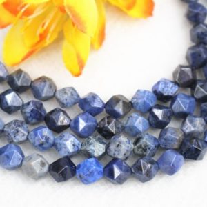 Shop Dumortierite Bead Shapes! Natural AA Star Cut Faceted Dumortierite Smooth Round beads 4mm 6mm 8mm 10mm 12mm Dumortierite beads wholesale,beads supply 15" strand | Natural genuine other-shape Dumortierite beads for beading and jewelry making.  #jewelry #beads #beadedjewelry #diyjewelry #jewelrymaking #beadstore #beading #affiliate #ad