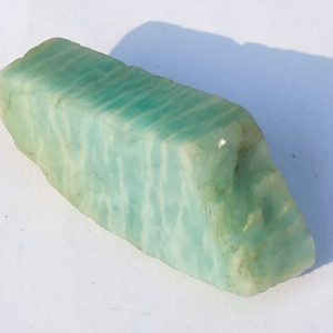 Shop Raw & Rough Amazonite Stones! Natural Amazonite Raw Rough  Stone AAA 58 Carat 39x10x28 mm Healing Gemstone | Natural genuine stones & crystals in various shapes & sizes. Buy raw cut, tumbled, or polished gemstones for making jewelry or crystal healing energy vibration raising reiki stones. #crystals #gemstones #crystalhealing #crystalsandgemstones #energyhealing #affiliate #ad