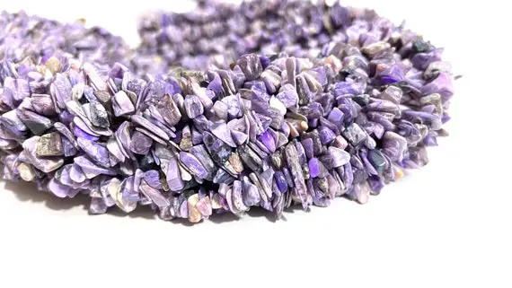 Natural Charoite Uncut Chips Gemstone Beads Charoite Raw Nuggets Faceted Beads Jewelry Making Beads Charoite Jewelry Beads Wholesale Beads