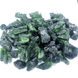 Natural Diopside Crystal, Raw Diopside, Green Diopside, Diopside Stone, Diopside Lot, Mineral Specimen, Diopside From Afghanistan – 50Gram | Natural genuine stones & crystals in various shapes & sizes. Buy raw cut, tumbled, or polished gemstones for making jewelry or crystal healing energy vibration raising reiki stones. #crystals #gemstones #crystalhealing #crystalsandgemstones #energyhealing #affiliate #ad