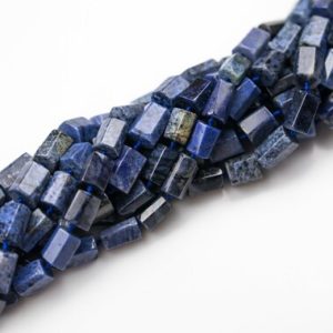 Shop Dumortierite Beads! Natural DUMORTIERITE 12x8mm –  A Grade – Hand Faceted Barrels – 16" Strand Gemstone Beads | Natural genuine beads Dumortierite beads for beading and jewelry making.  #jewelry #beads #beadedjewelry #diyjewelry #jewelrymaking #beadstore #beading #affiliate #ad
