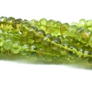 Shop Peridot Rondelle Beads! Natural Peridot Smooth Handcut Beads Strands,Wholesale Gemstone Beads Strand,Peridot Rondelle Beads JGreen Peridot Full Beads Strandewelry, | Natural genuine rondelle Peridot beads for beading and jewelry making.  #jewelry #beads #beadedjewelry #diyjewelry #jewelrymaking #beadstore #beading #affiliate #ad