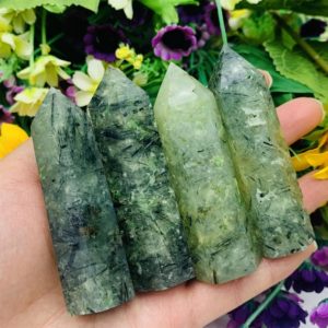 Natural prehnite Obelisk,quartz Crystal Wand Point,Mineral Specimen,prehnite Tower,Reiki Healing,Crystal Gifts,Energy crystals | Natural genuine stones & crystals in various shapes & sizes. Buy raw cut, tumbled, or polished gemstones for making jewelry or crystal healing energy vibration raising reiki stones. #crystals #gemstones #crystalhealing #crystalsandgemstones #energyhealing #affiliate #ad