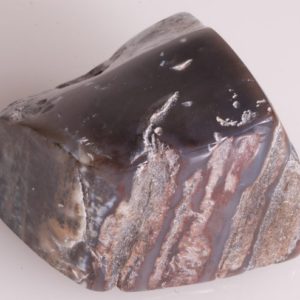 Nice Petrified Wood  Tumble Polished Chunk – Black and White | Natural genuine stones & crystals in various shapes & sizes. Buy raw cut, tumbled, or polished gemstones for making jewelry or crystal healing energy vibration raising reiki stones. #crystals #gemstones #crystalhealing #crystalsandgemstones #energyhealing #affiliate #ad
