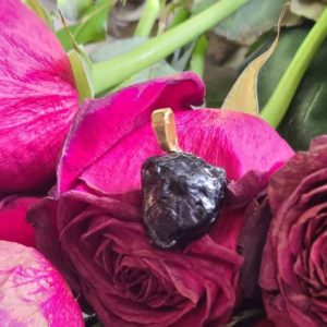 Obsidian (apache tear) pendant | Natural genuine Apache Tears pendants. Buy crystal jewelry, handmade handcrafted artisan jewelry for women.  Unique handmade gift ideas. #jewelry #beadedpendants #beadedjewelry #gift #shopping #handmadejewelry #fashion #style #product #pendants #affiliate #ad