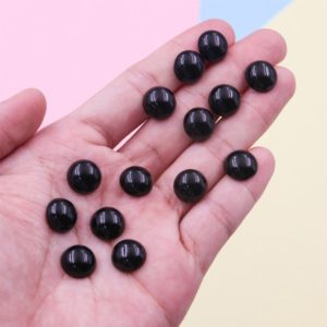 Shop Obsidian Cabochons! 1PC,12mm,Natural Obsidian Cabochon,Round Cabochon,Natural Gemstone Cabochon for making Earring,Rings or Pendants | Natural genuine stones & crystals in various shapes & sizes. Buy raw cut, tumbled, or polished gemstones for making jewelry or crystal healing energy vibration raising reiki stones. #crystals #gemstones #crystalhealing #crystalsandgemstones #energyhealing #affiliate #ad