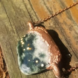 Shop Ocean Jasper Necklaces! Ocean jasper necklace, boho style crystal jewelry, unisex pendant | Natural genuine Ocean Jasper necklaces. Buy crystal jewelry, handmade handcrafted artisan jewelry for women.  Unique handmade gift ideas. #jewelry #beadednecklaces #beadedjewelry #gift #shopping #handmadejewelry #fashion #style #product #necklaces #affiliate #ad