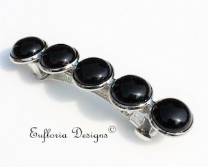 Shop Gemstone Hair Clips, Pins & Crystal Combs! Onyx Barrette for Women | Hair Accessories, Black Stone Hair Clip, Silver Jeweled Hair Barette, Gemstone Hair Slide Pin Clip, Gothic Jewelry | Natural genuine Gemstone jewelry. Buy crystal jewelry, handmade handcrafted artisan jewelry for women.  Unique handmade gift ideas. #jewelry #beadedjewelry #beadedjewelry #gift #shopping #handmadejewelry #fashion #style #product #jewelry #affiliate #ad